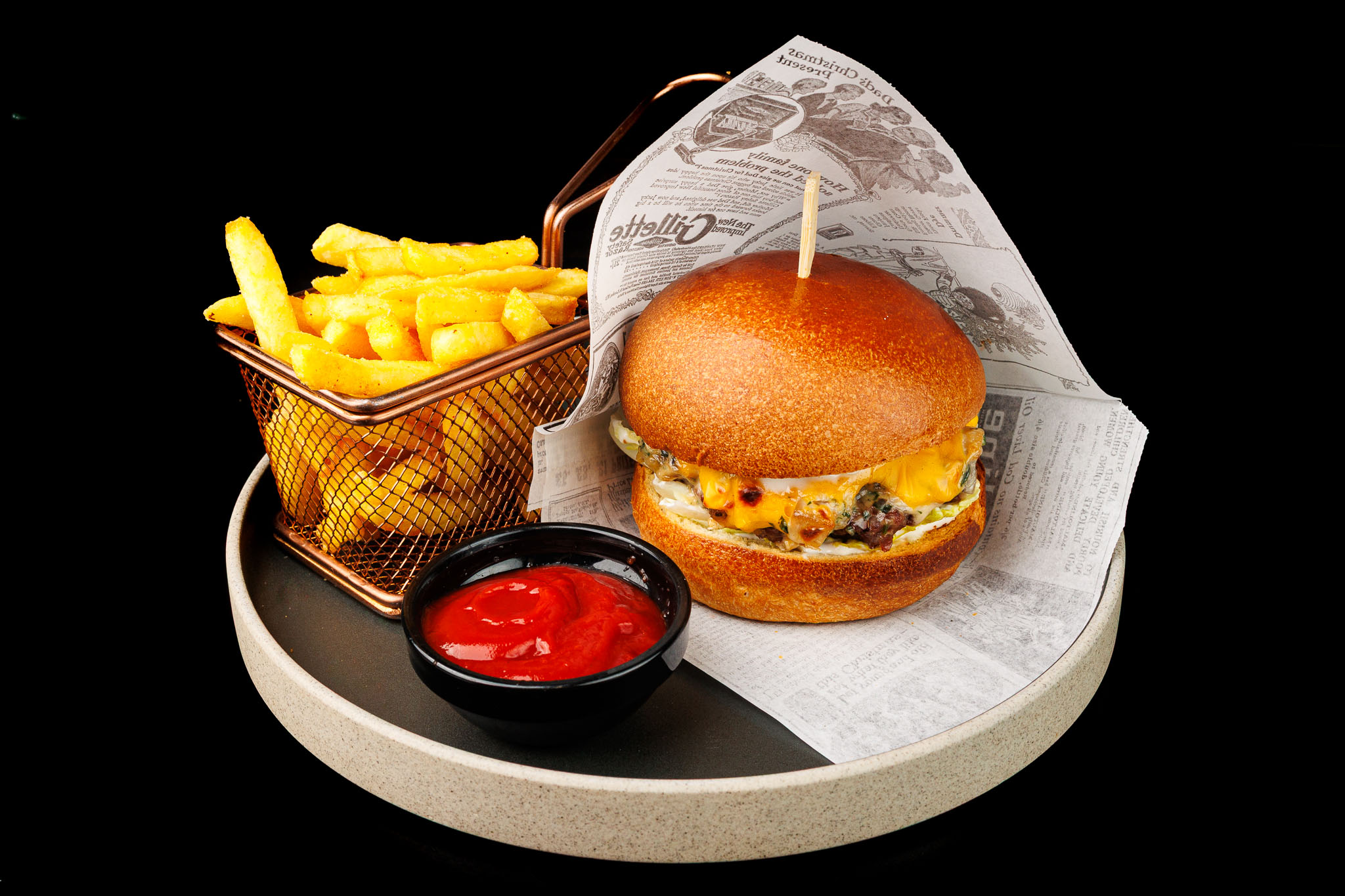 Liellopa Burgers Ar Sēnēm