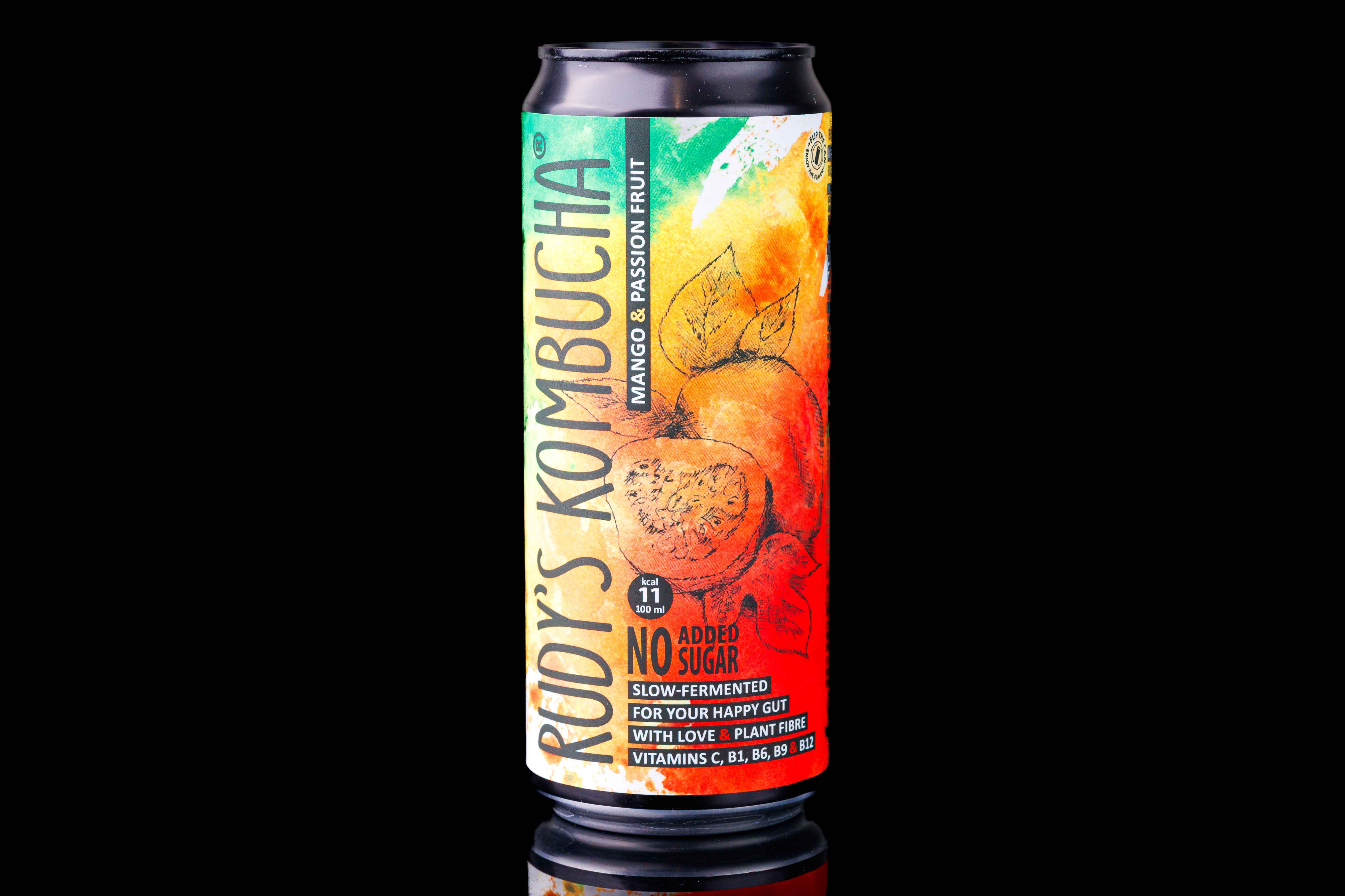 Rudys Kombucha Mango