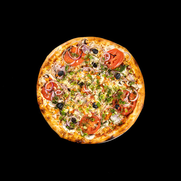 Veģētārā pica (puse)